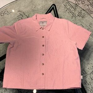 Royal Robbins Pink Quartz Desert pucker shirt - S